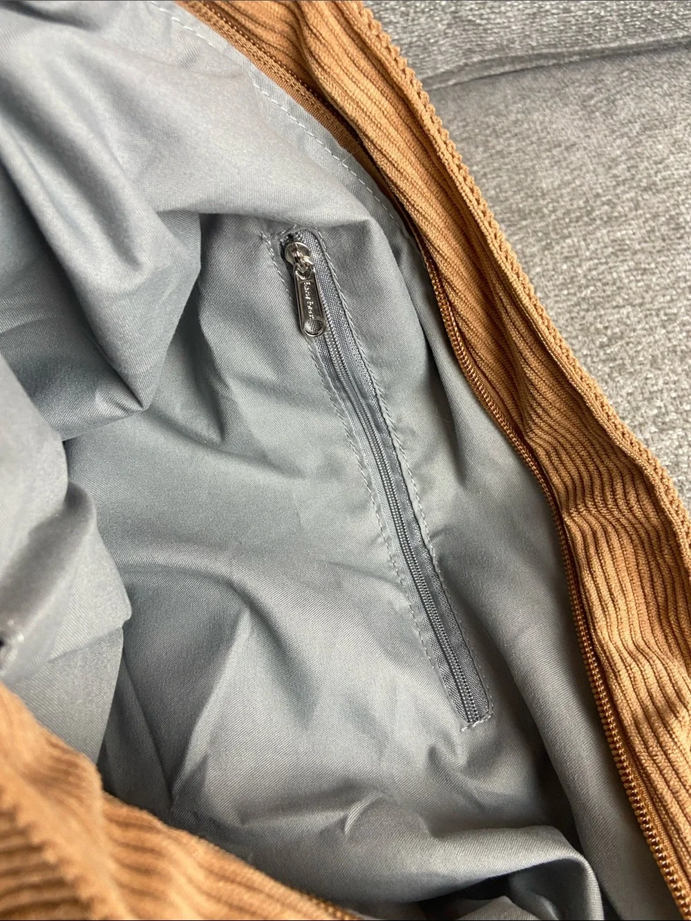 Kalidi Corduroy Tote Bag in Tan